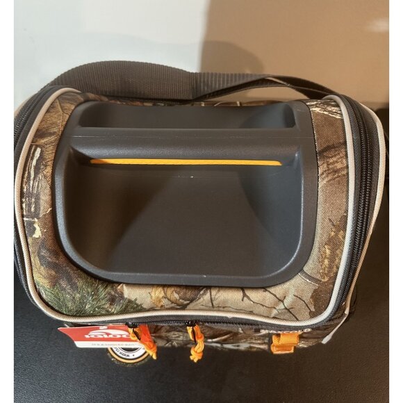 NWT Igloo Gripper Realtree Camo Hunting Travel Cooler Orange 18 Can capacity - Picture 6 of 12
